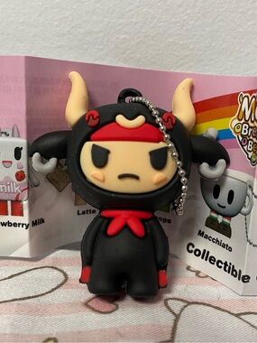 Tokidoki Bulletto Keychain Moofia Breakfast Besties Figure Toy Charm Kawaii New